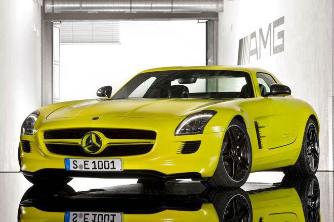 Electric Mercedes-Benz SLS AMG