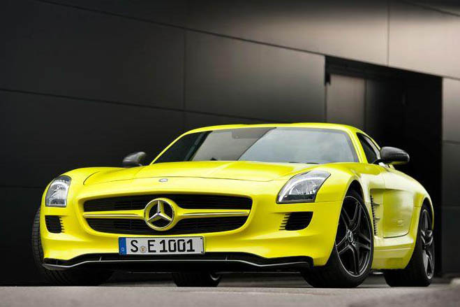 Electric Mercedes-Benz SLS AMG