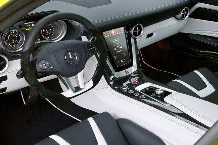 Electric Mercedes-Benz SLS AMG