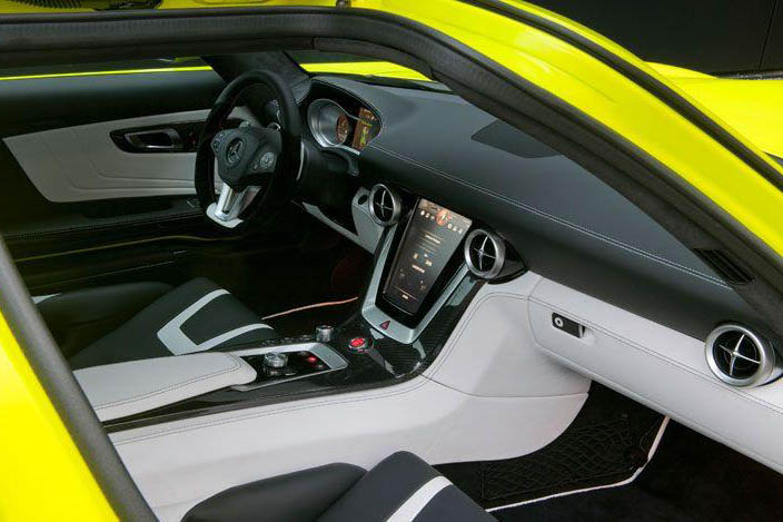 Electric Mercedes-Benz SLS AMG
