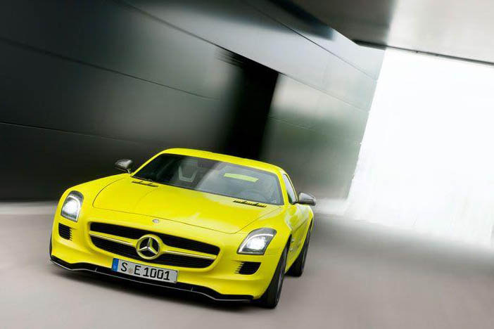 Electric Mercedes-Benz SLS AMG