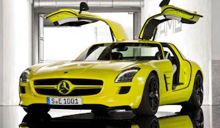 Electric Mercedes-Benz SLS AMG
