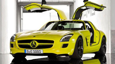 Electric Mercedes-Benz SLS AMG