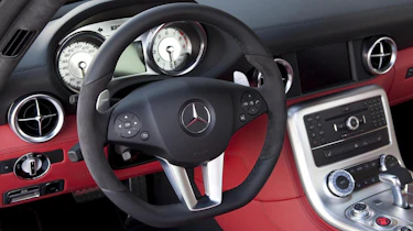 Mercedes SLS AMG 'Black' by Kicherer, interior picture