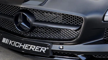 Mercedes SLS AMG 'Black' by Kicherer, front picture
