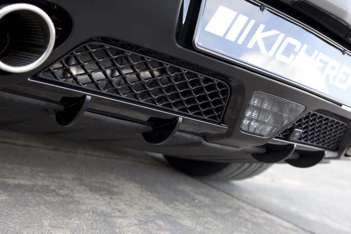 Mercedes SLS AMG 'Black' by Kicherer, rear picture