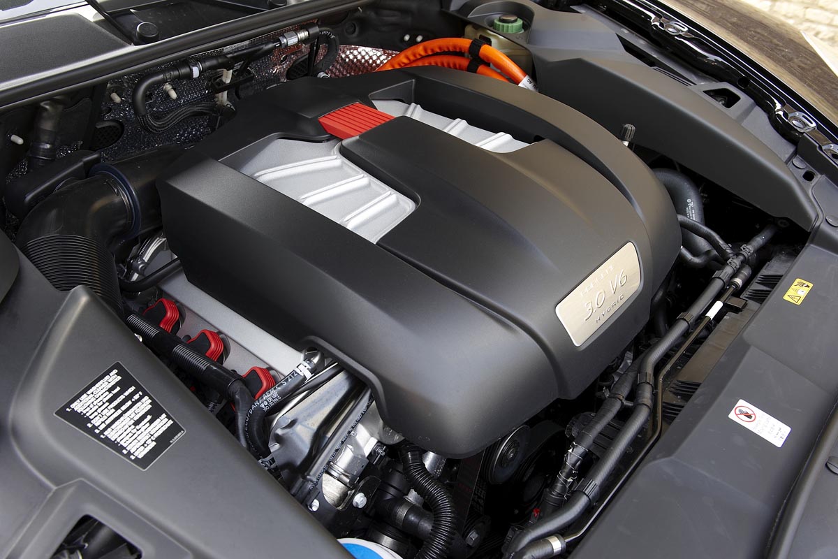 Porsche Cayenne Hybrid engine