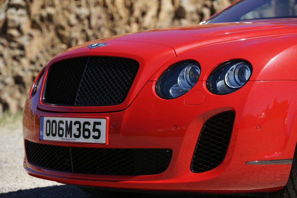 Bentley Conti GT Supersports convertible nose