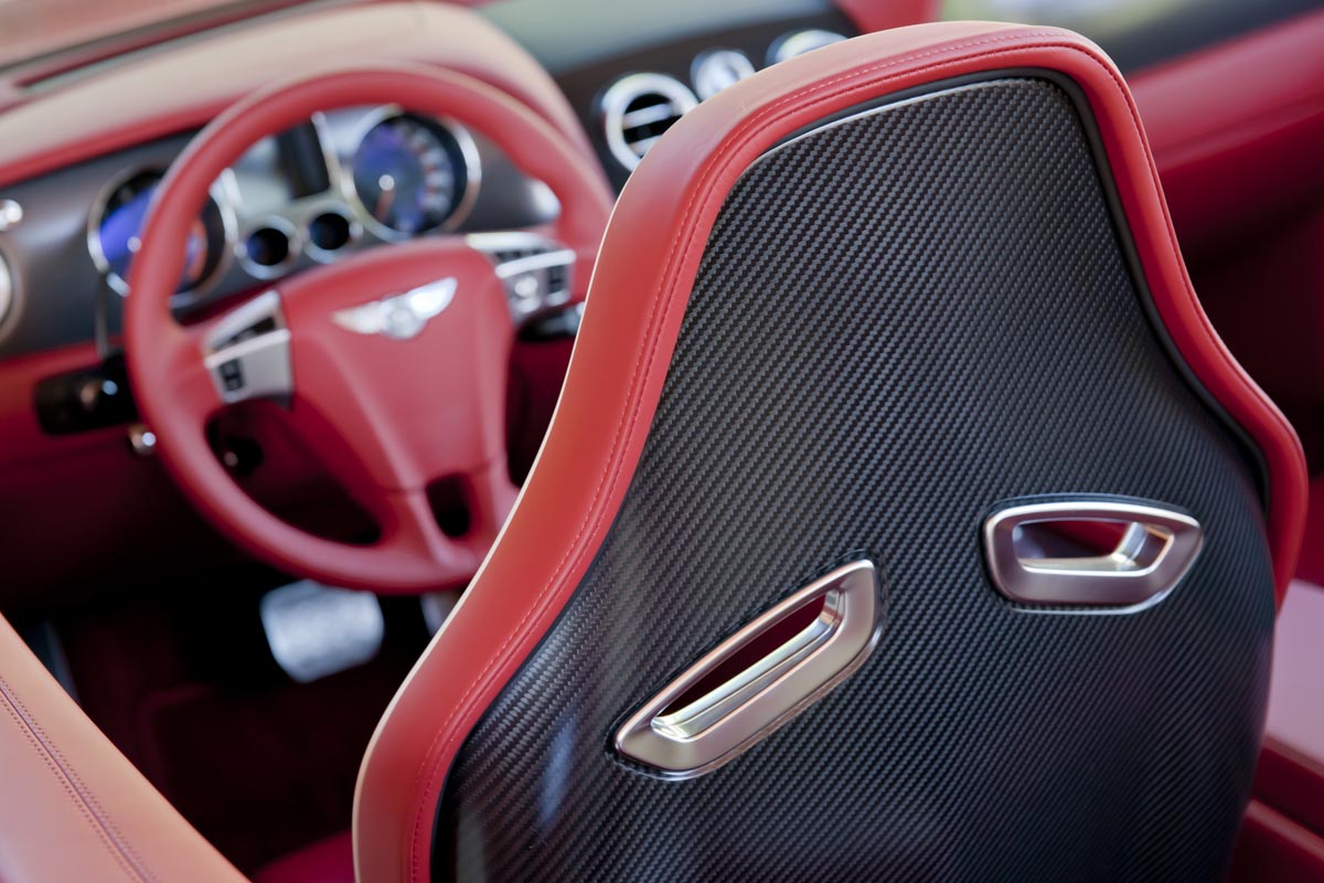 Bentley Conti GT Supersports convertible carbon chair