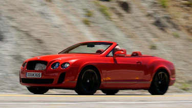 Bentley Conti GT Supersports convertible corner pan