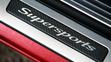 Bentley Conti GT Supersports convertible badge