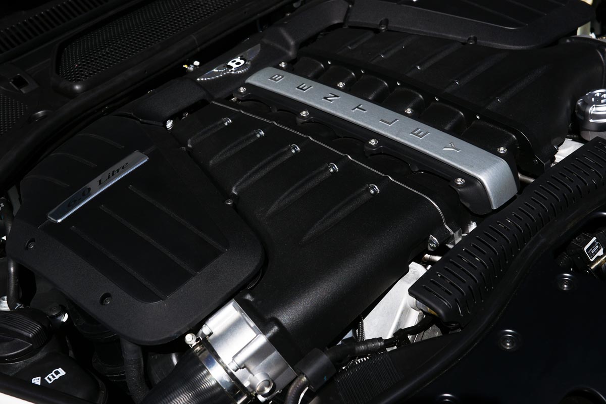 Bentley Conti GT Supersports convertible engine