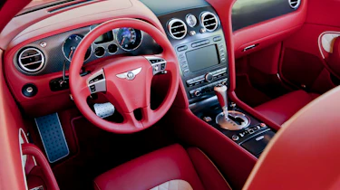 Bentley Conti GT Supersports convertible cockpit
