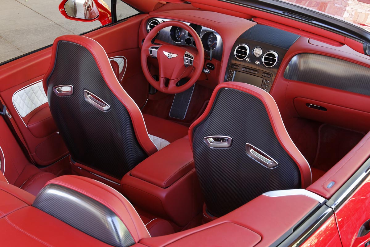 Bentley Conti GT Supersports convertible interior