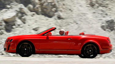 Bentley Conti GT Supersports convertible pan