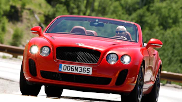 Bentley Conti GT Supersports convertible corner