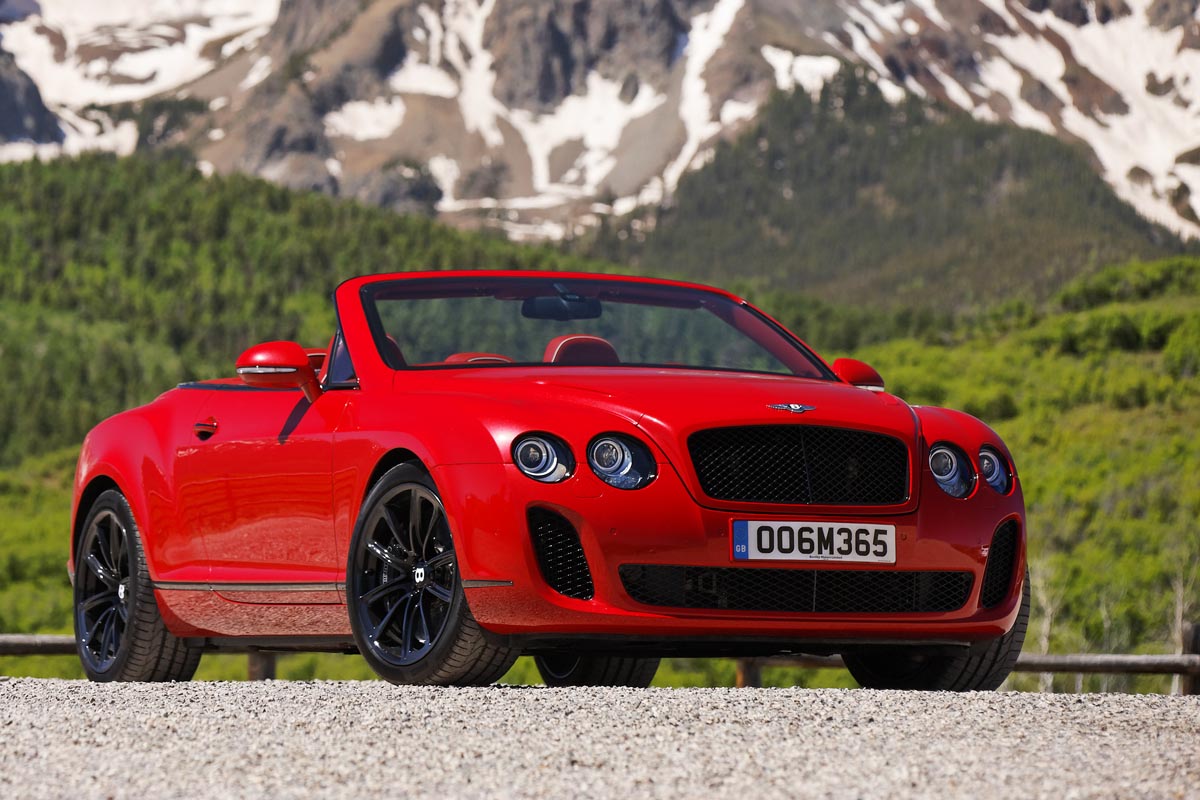 Bentley Conti GT Supersports convertible static