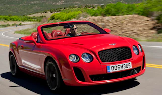 Bentley Conti GT Supersports convertible tracking