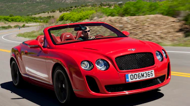 Bentley Conti GT Supersports convertible tracking