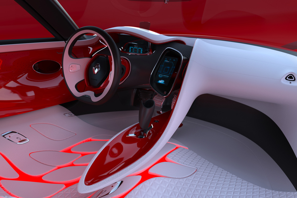 Renault DeZir gullwing concept
