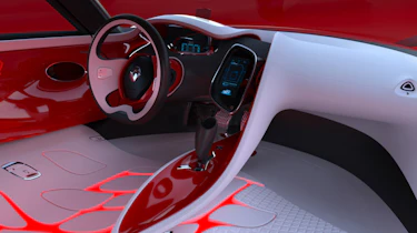 Renault DeZir gullwing concept