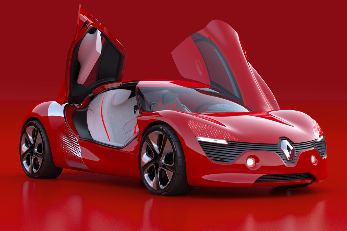 Renault DeZir gullwing concept
