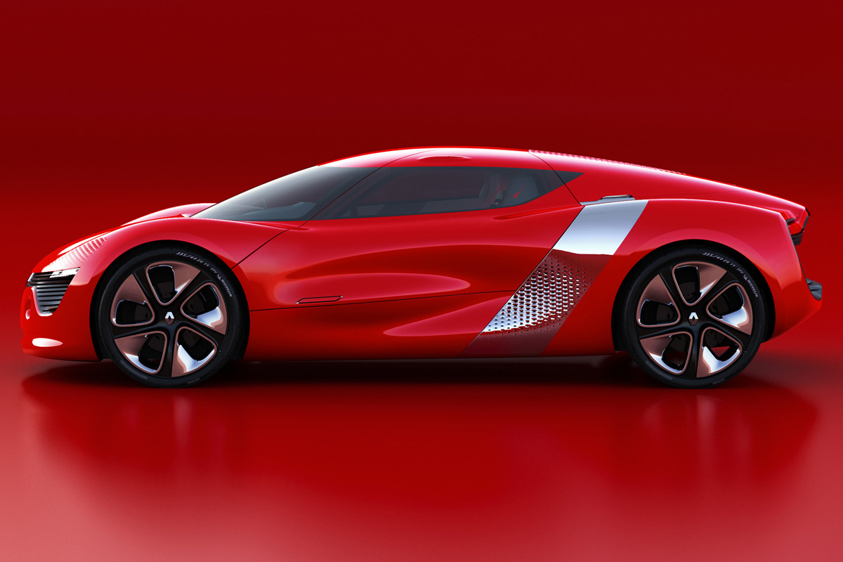Renault DeZir gullwing concept