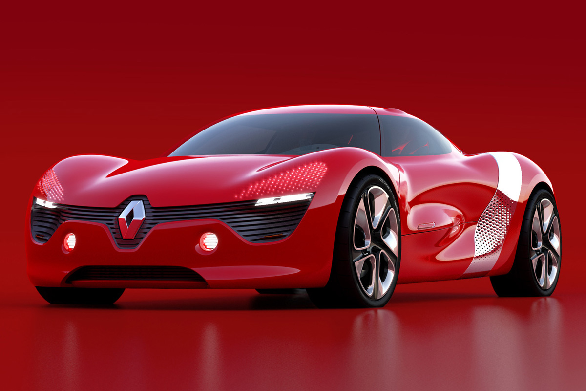Renault DeZir gullwing concept