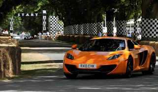 New McLaren MP4-12C supercar