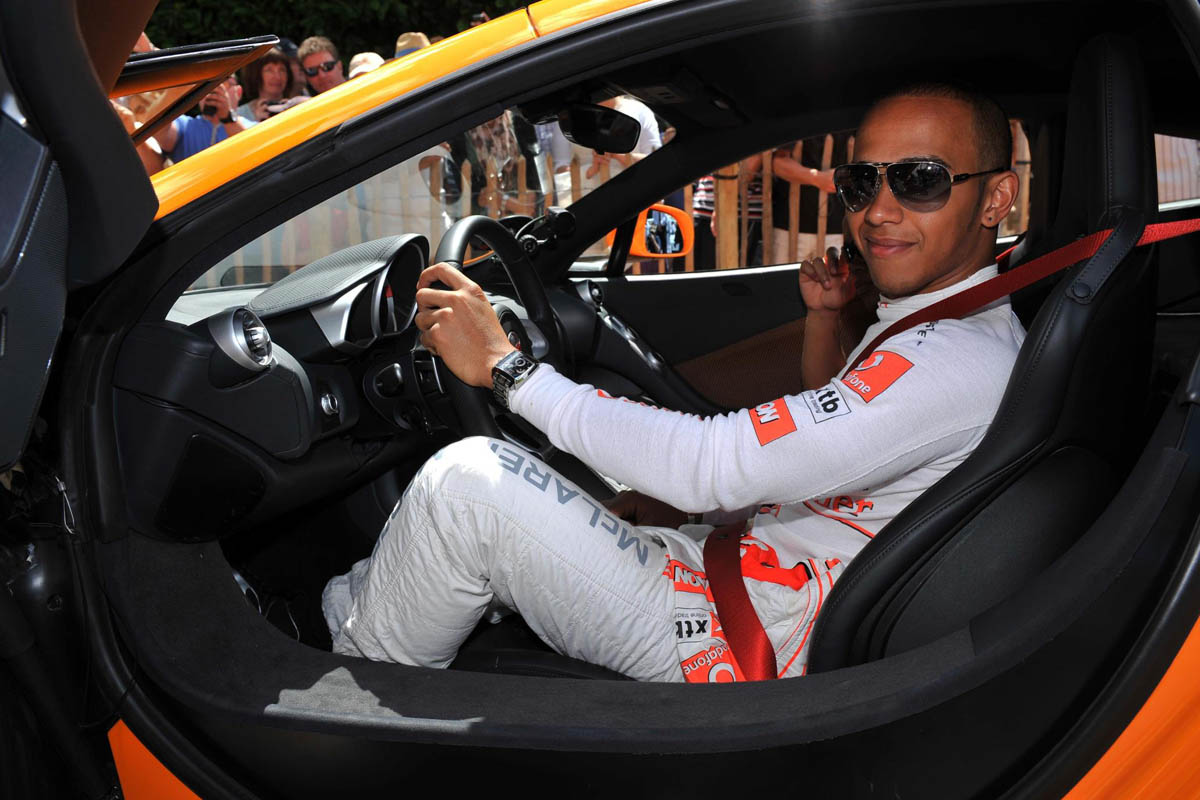New McLaren MP4-12C supercar