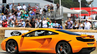 New McLaren MP4-12C supercar