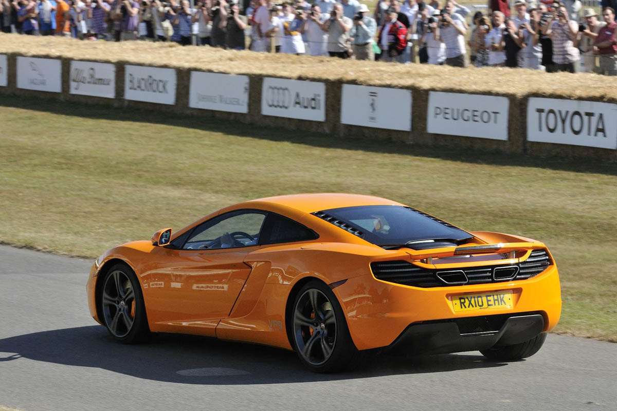 New McLaren MP4-12C supercar