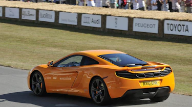 New McLaren MP4-12C supercar