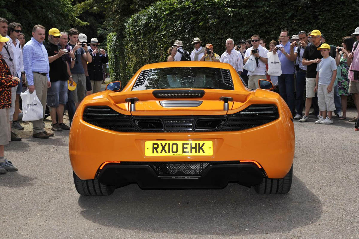 New McLaren MP4-12C supercar