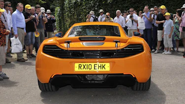 New McLaren MP4-12C supercar