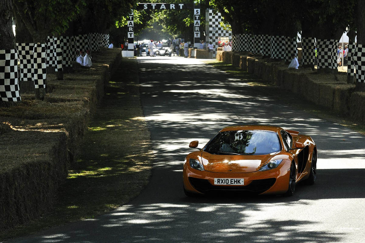 New McLaren MP4-12C supercar