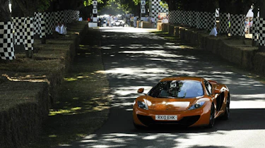 New McLaren MP4-12C supercar