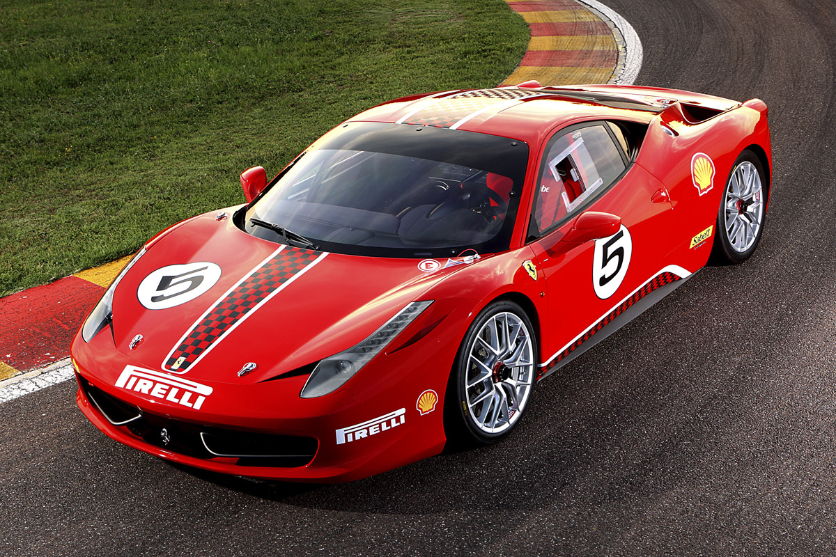 Ferrari 458 Challenge racing supercar