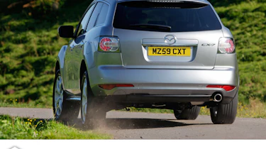 Mazda CX-7 rear cornering