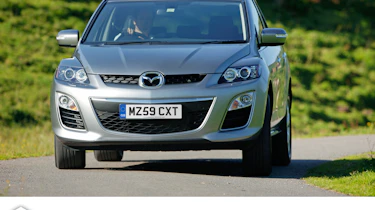 Mazda CX-7 front cornering