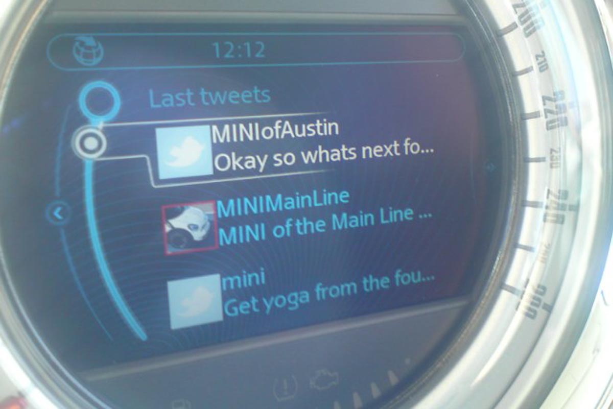 Mini Countryman tweet
