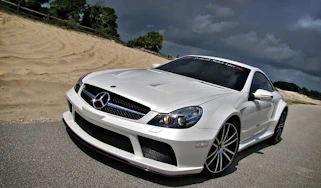 Renntech Mercedes SL65 Black front tracking