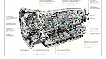 Mercedes 7G-Tronic gearbox