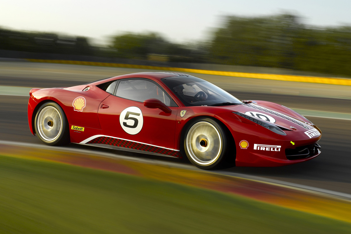 Ferrari 458 Challenge racing supercar