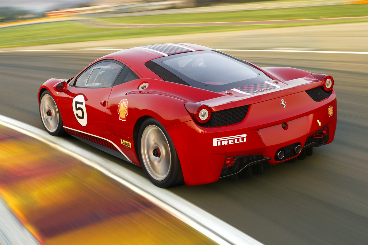 Ferrari 458 Challenge racing supercar