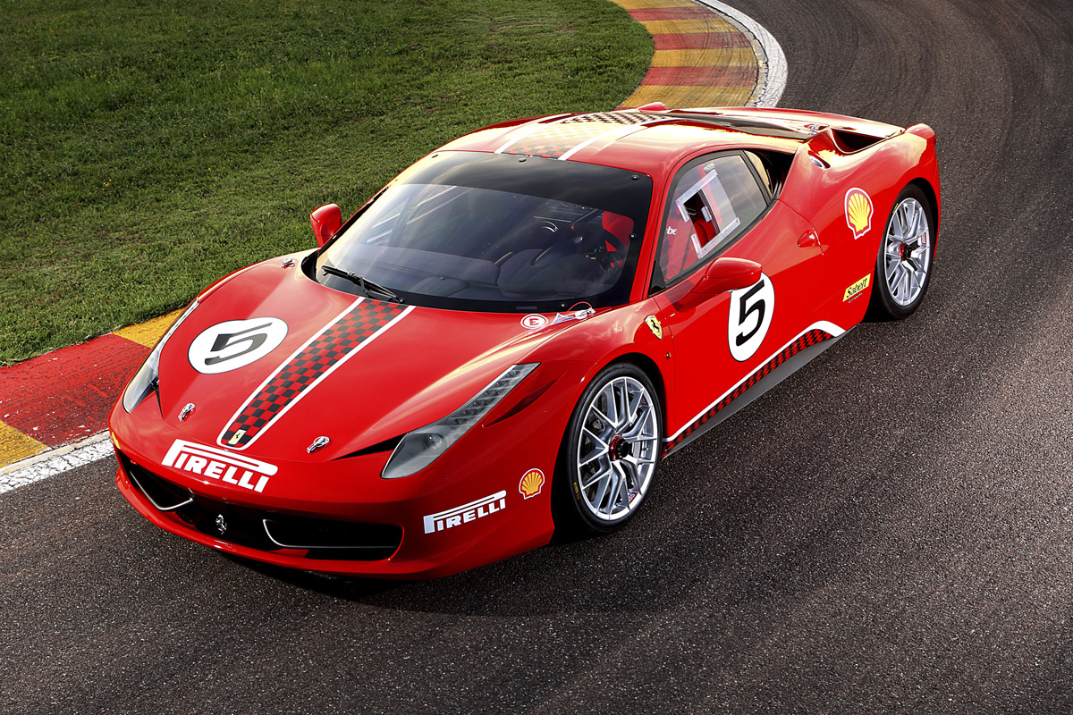 Ferrari 458 Challenge racing supercar