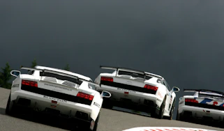 Lamborghini Gallardo Super Trofeo racing car