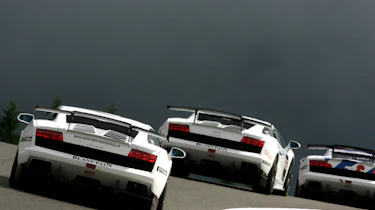 Lamborghini Gallardo Super Trofeo racing car