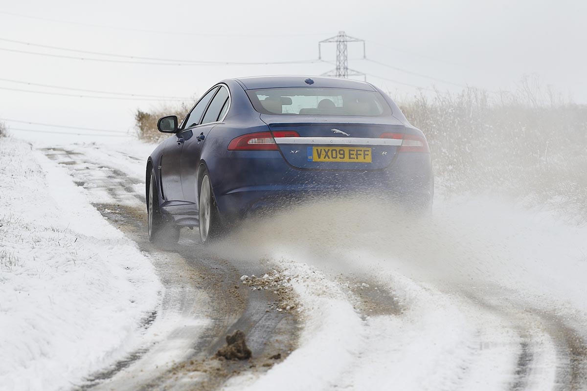 Jaguar XFR long term skid