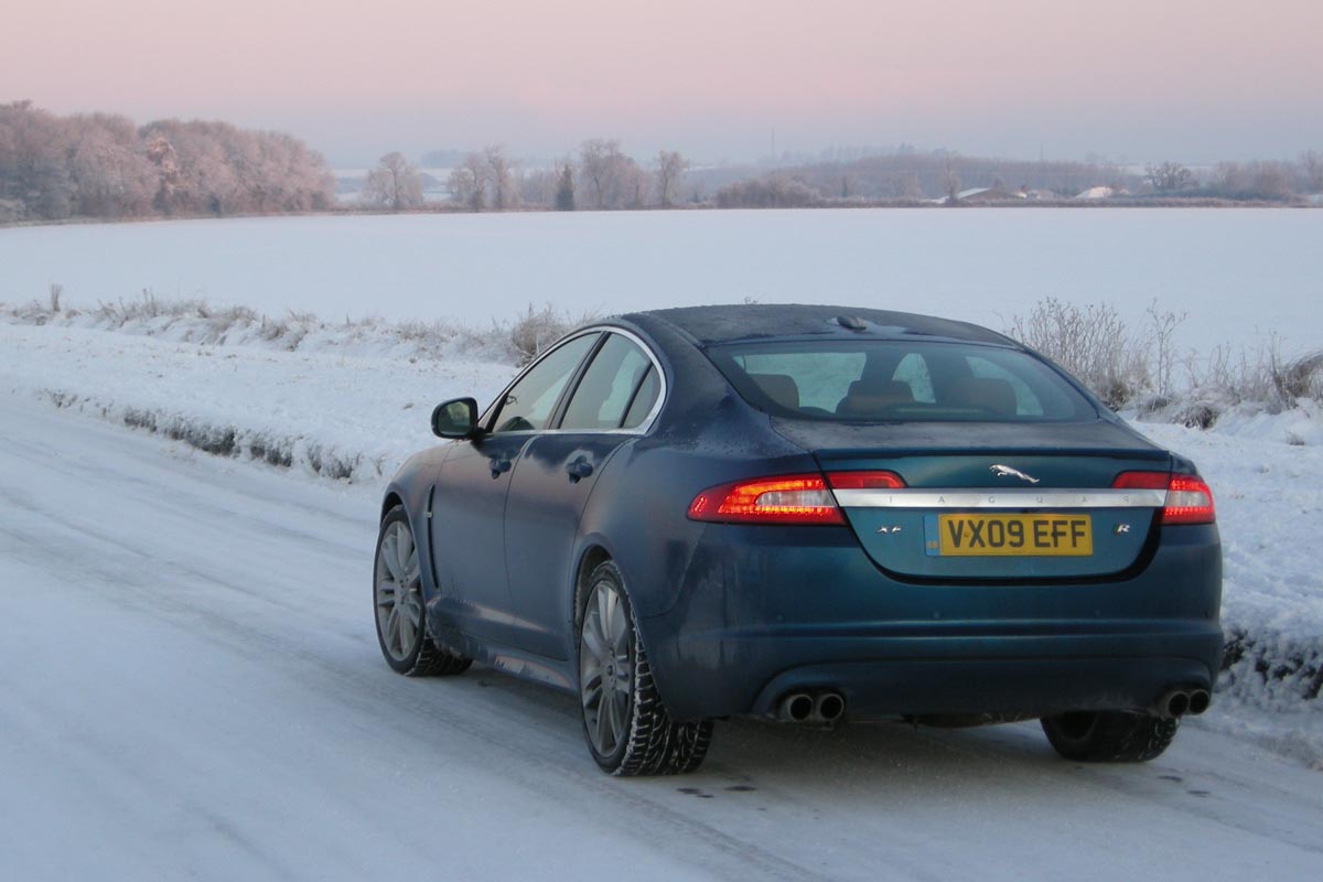 Jaguar XFR long term dawn